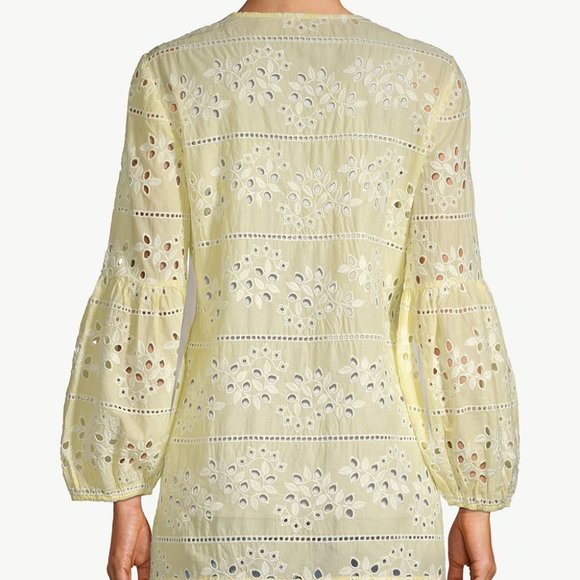 Embellished Eyelet Top - Picture 3 of 5